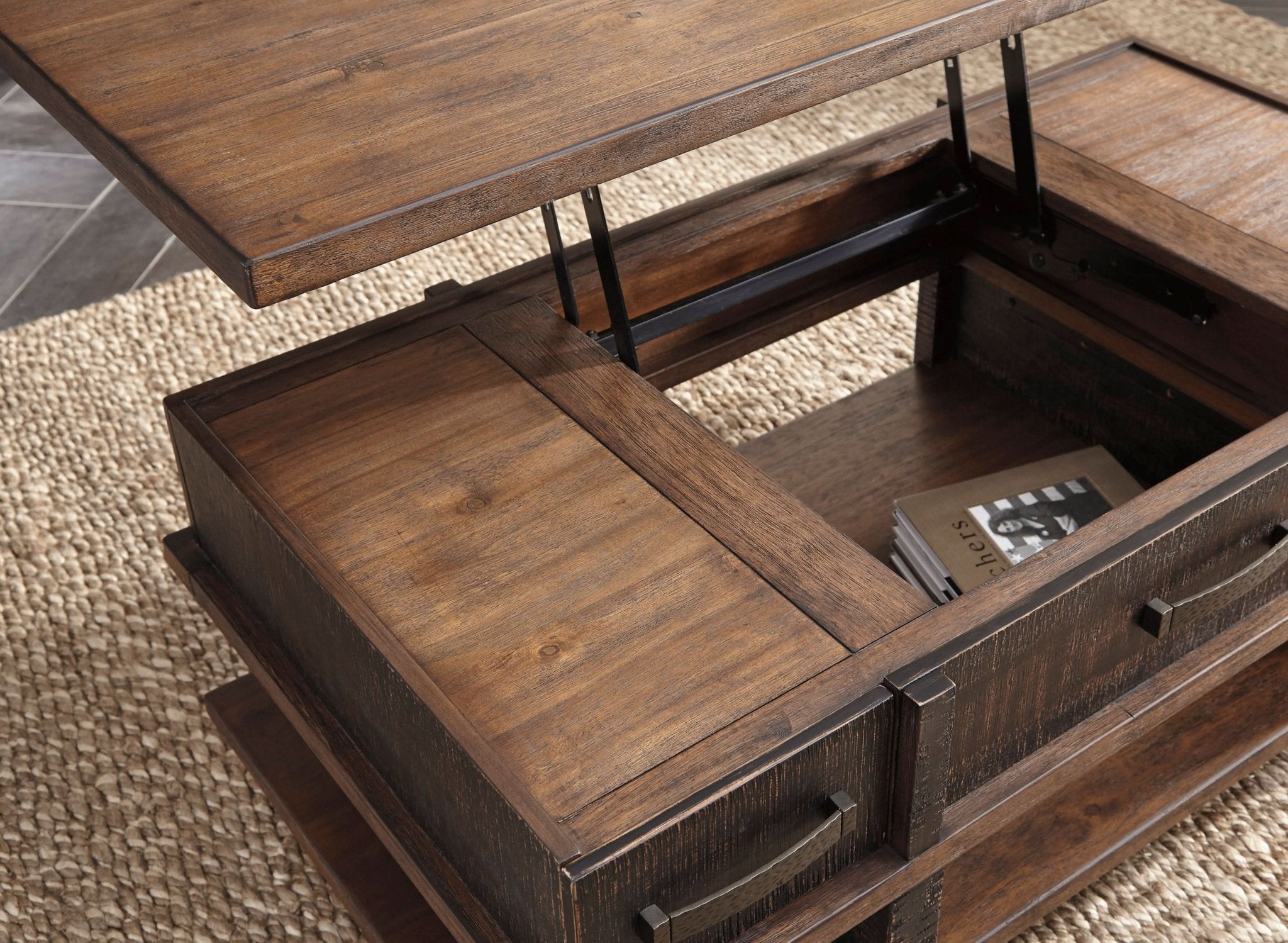 Stanah Lift Top Cocktail Table - HER Home Design Boutique